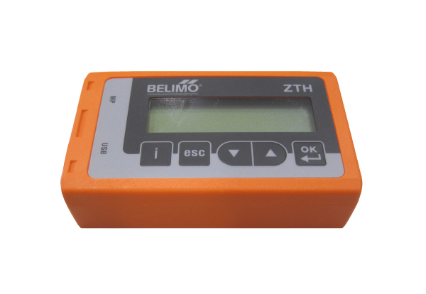 VSR ST ZTH IM0016247.PNG Outil de service pour le paramétrage des régulateurs de débit d'air AX-VSR (régulateurs VAV)