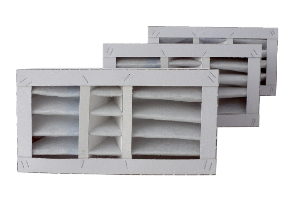 ZL4-112-3 IM0016378.PNG Filtres à air, rechange pour Uni-Box R-300 et Uni-Box R-150. Classe de filtre G4, 3 pièces, prédécesseur : 0043.0070