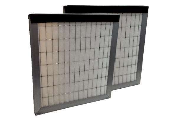 RB-140 Flat-GF IM0016466.PNG Filtre à air, de rechange, dans un cadre en tôle pour l'unité de ventilation centralisée Reco-Boxx 140 Flat, classe de filtre G4, 1 kit (2 unités), prédécesseur Aerex, N° de réf. : 0043.0267