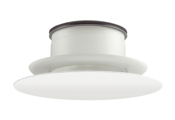 RLV 125 L IM0017079.PNG Adjustable supply and exhaust air valve with mounting support and integrated throttle element. Large front panel.