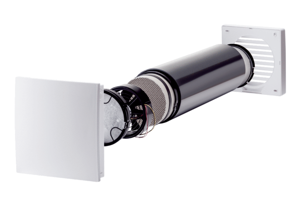 Egyhelyiség szellőztető készülékek PushPull 45 IM0017096.PNG Intermittens egyhelyiség szellőztető készülék hővisszanyeréssel max. 42 m³/h-ig