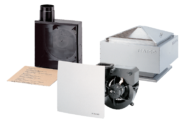 Installations d'évacuation d'air individuelles et centrales selon DIN 18017-3 IM0017334.PNG Solutions d'évacuation d'air efficace des espaces sanitaires intérieurs, des modèles apparents et encastrés avec passages d'air extérieur et systèmes de protection contre les incendies correspondants