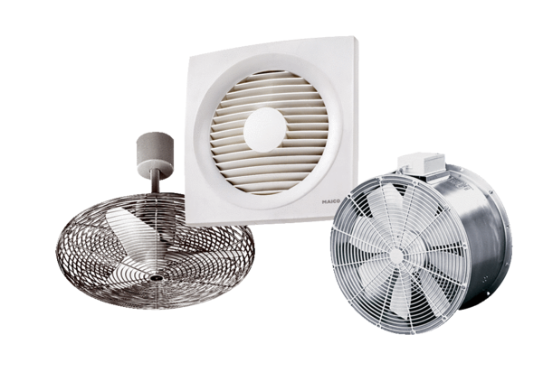 Вентиляторы для производственных помещений и для малых и средних предприятий IM0017338.PNG Настенные и оконные вентиляторы, а также потолочные веера для циркуляции воздуха для создания комфортного климата