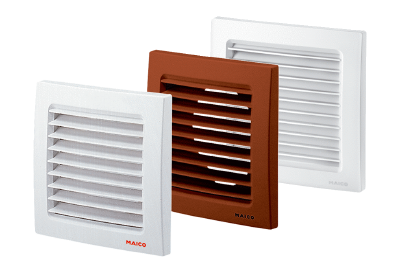 SG IM0017375.PNG Plastic external grille for ventilation and air extraction, DN 100 & 120 & 150
