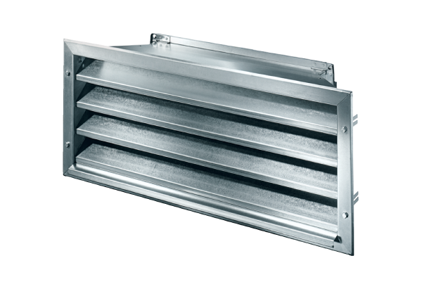 LZP-R IM0017394.PNG Grilles extérieures avec perte de charge réduite pour systèmes de gaine, pour insufflation et évacuation d'air, tôle d'acier zingué