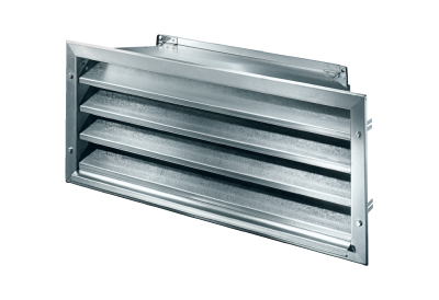 LZP-R IM0017394.PNG Grilles extérieures avec perte de charge réduite pour systèmes de gaine, pour insufflation et évacuation d'air, tôle d'acier zingué