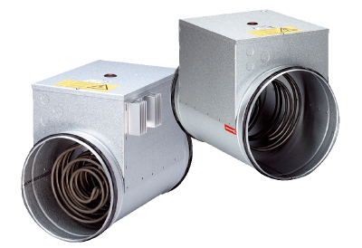 Electric air heater IM0017485.PNG Electric air heater for duct and channel installation, supply air chamber in the air handling unit
