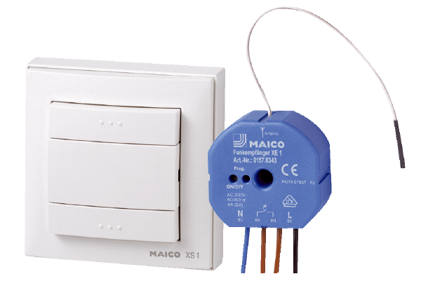 Radio switch IM0017533.PNG Radio systems for switching single-phase AC fans