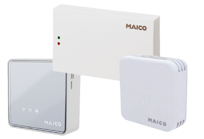 Régulateur de qualité d'air EAQ IM0017554.PNG Sonde pour mesurer la qualité de l'air pour les appareils de ventilation WS 170 L/..R.., WS 170 K.. et WR 600