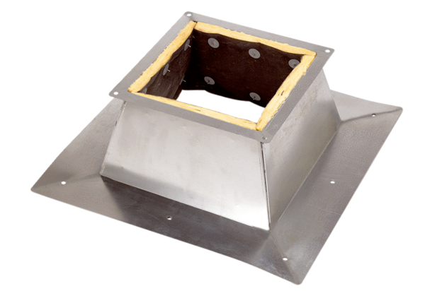 For flat roofs IM0017562.PNG Flat roof socket for assembly of roof fans