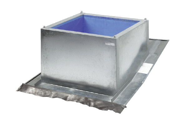 Pour toits inclinés IM0017564.PNG Socle pour toit plat pour le montage des tourelles d'extraction sur les toits de tuiles, exécution de série pour pente de toit jusqu'à 30°
