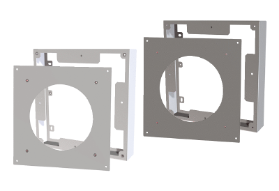 Cadre d'adaptation IM0018212.PNG Cadres d'adaptation et tôles de fixation pour appareil de ventilation pour pièce individuelle PushPull Balanced PPB 30