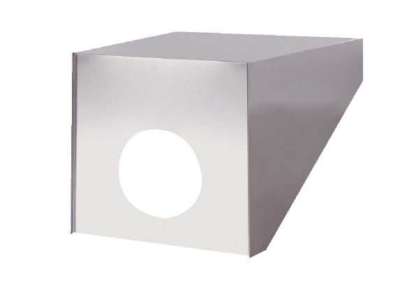 PP 45 DH 31-35 IM0018291.PNG Roof cowl for PP 45 roof outlet, roof angles of 31°-35°