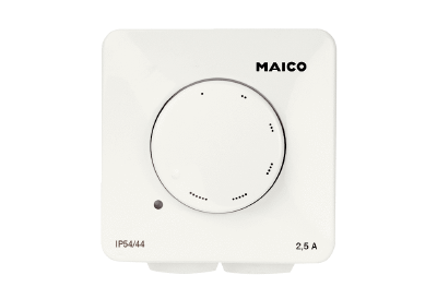 STX IM0018494.PNG Surface-mounted and recess-mounted speed controller for continuously variable control of the fans