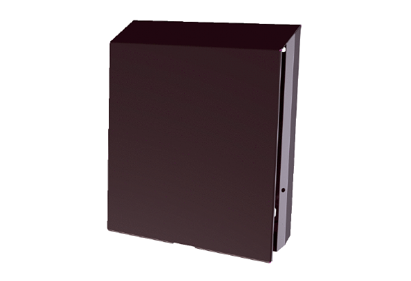 PP 45 AS IM0018585.PNG La protection externe en aluminium, de coloris anthracite à revêtement pulvérulent, similaire à RAL 7016 est un accessoire nécessaire aux kits de montage final PP 45 K, PP 45 O et PP 45 RC