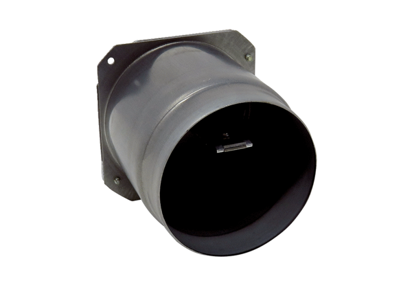 ABSM RK ER-UPD/-UPB IM0018759.PNG Exhaust socket with pre-assembled metal backflow preventer as spare part for various recessed-mounted housing of the ER-UPD and ER-UPB groups