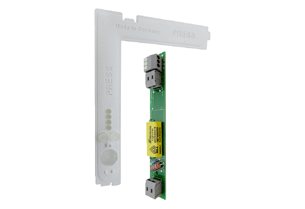 PL ABDE ECA 100 ipro IM0018792.PNG Płytka obwodu drukowanego z pokrywą układu elektronicznego – część zamienna wentylatorów do małych pomieszczeń ECA 100 ipro i ECA 100 ipro K