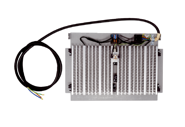 WS-VH 300 IM0018961.PNG Electric PTC preheating register for continuous operation of the WS 300 Flat centralised ventilation units at very low outside temperatures.