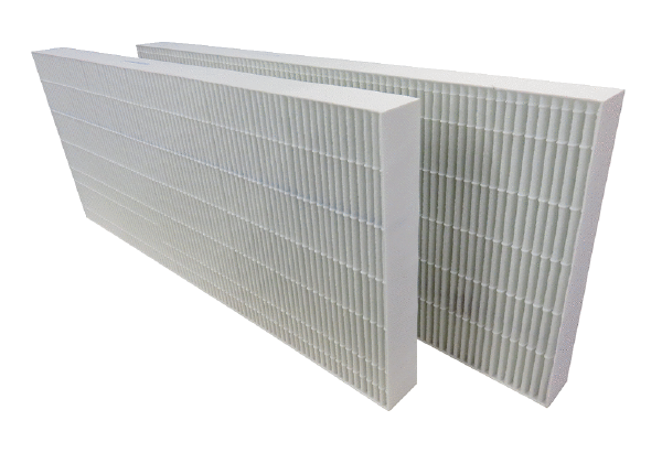 RB 3500-GF IM0019069.PNG Filtre à air, remplacement pour les appareils de ventilation centralisés Reco-Boxx 3500 Z, classe de filtration G4 pour l'air sortant, 1 kit (2 pièces), ancien modèle Aerex, N° de réf. : 0043.0091