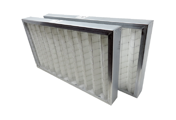 RB 2000-GF IM0019075.PNG Filtre à air, pièce de rechange pour les appareils de ventilation centralisée Reco-Boxx 2000 Z, classe de filtration G4 pour l'air sortant, 1 kit (2 unités), ancien modèle Aerex, N° de réf. : 0043.0099