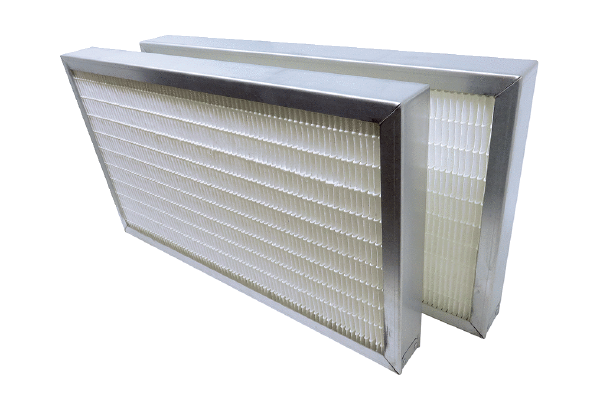 RB 2000-FF IM0019077.PNG Filtre à air, remplacement pour les appareils de ventilation centralisés Reco-Boxx 2000 Z, classe de filtration F7 pour l'air extérieur, 1 kit (2 unités), ancien modèle Aerex, N° de réf. : 0043.0100