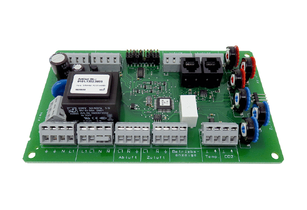 PL WRWSRB 2 IM0019107.PNG Circuit board as spare part for the WR 300, WR 400, WS 600 and WS 170 centralised ventilation unit without integrated air@home control.