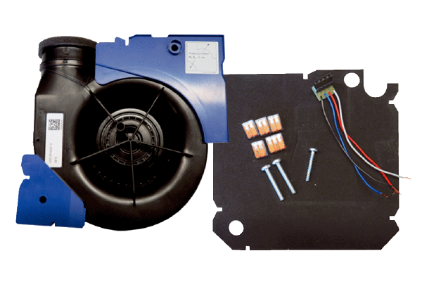 ER EC RF17 IM0019484.PNG ER EC RF17 fan insert for UP-/UPD-/UPB 17 flush-mounted housing, air volume of 30 m³/h / 60 m³/h