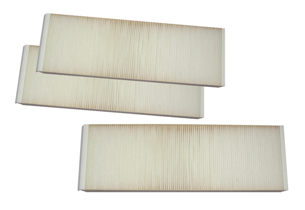 WSFG 320/470 IM0020116.PNG Kit de filtres à air de rechange pour appareil de ventilation centralisé WS 320.., WS 470... et WR 310 et WR 410, composé d'une unité de la classe de filtre ISO ePM1 80 % (F7) et 2 unités de la classe de filtre ISO Coarse 85 % (G4)