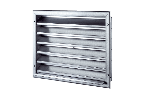 LZP 35 IM0020135.PNG Grille extérieure, tôle d'acier galvanisée, dimensions de la gaine 700 x 400 mm