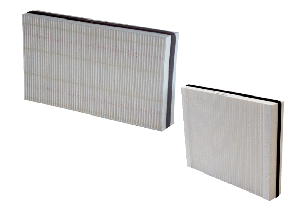 WSFG 300 IM0020238.PNG Replacement air filter set for the WS 300 Flat centralised ventilation unit, consisting of an ISO ePM1 60 % filter (F7) and an ISO Coarse 80 % filter (G4)