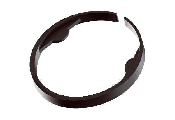 MA-KL90 IM0020314.PNG DN90 clamps made of plastic for fixing DN90 flexible ducts in other MAICOAIR DN90 system components, SU 10 pieces.