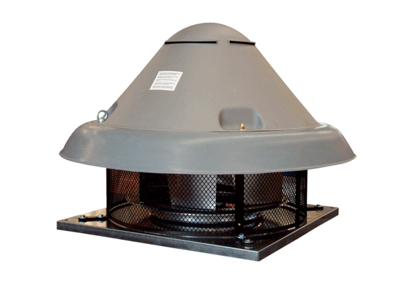 DRD H 75/6 IM0020563.PNG Odśrodkowy wentylator dachowy z poziomym wydmuchem powietrza, moc nominalna 2,2 kW, prąd trójfazowy
