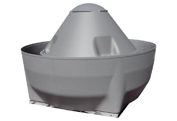 DRD V 80/6 IM0020565.PNG Radiális tetőventilátor, függőleges kifúvással, névleges teljesítmény 3 kW, háromfázisú váltóáram