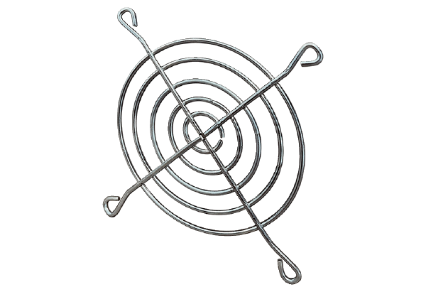 SGEI 12 IM0020782.PNG Grille de protection d'aspiration, ronde, acier, grise, DN 120
