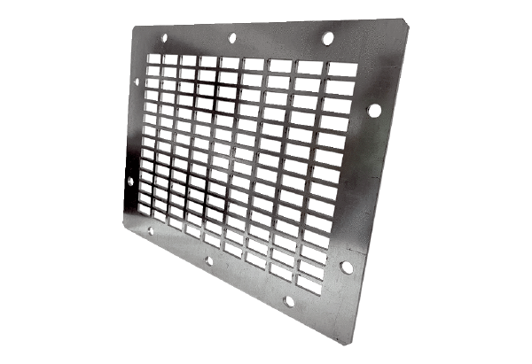 SGAI GR IM0021187.PNG Grille de protection de soufflage rectangulaire en métal, pour DN 200-280, accessoire pour souffleur centrifuge GRM HD Ex