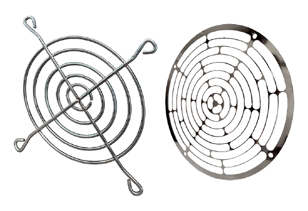 SGEI, SGEI ES, SGEI K, SGEI M IM0021235.PNG Grille de protection ronde en métal et acier inoxydable, pour DN 100-630, accessoire pour souffleurs centrifuges