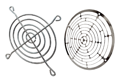 SGEI, SGEI ES, SGEI K, SGEI M IM0021235.PNG Grille de protection ronde en métal et acier inoxydable, pour DN 100-630, accessoire pour souffleurs centrifuges