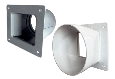 URRI, URRI GR IM0021237.PNG Transition adapter for the transition from the fan to the duct