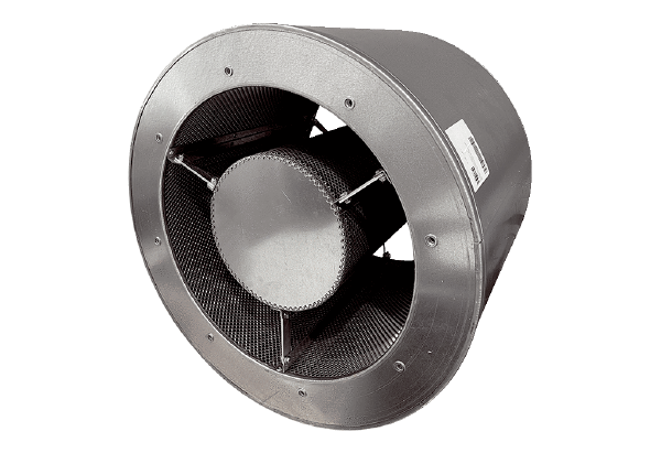 RSKI 71/1000 IM0021239.PNG Rurowy tłumik akustyczny z kulisą, długość 710 mm, DN 710
