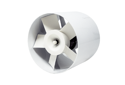 ERV 150 IM0021947.PNG Single duct-mounted fan, flexible installation, DN 151