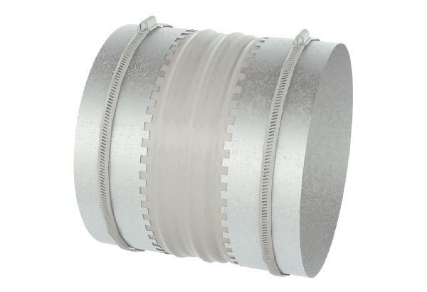 SGTS-R-MV4516-FC IM0022449.PNG Flexible couplings (canvas connection piece), round, for structure-borne sound-decoupled mounting of RLT 1600 centralised compact air handling units. Order necessary with RLT central air handling unit.