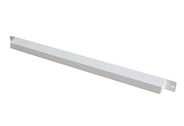 F 10-W IM0022990.PNG External grille F 10-W for window valves, weather protection grille with insect screen, material: ABS plastic. Colour: white, similar to RAL 9010