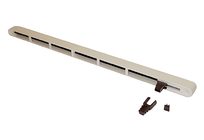 F 31-I IM0022997.PNG Window valve inner part, for hollow profiles (plastic and aluminium) and solid profiles (wood), horizontal air outlet