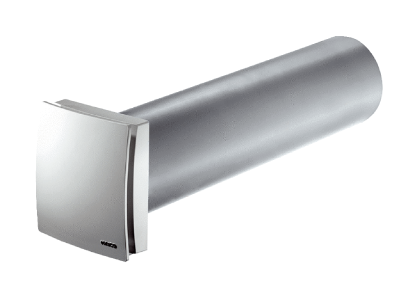 ALD 125 A IM0023160.PNG Комплект дооснащения шумоглушащего прохода наружного воздуха DN 125 для децентрализованной приточной вентиляции жилья с ручной заслонкой