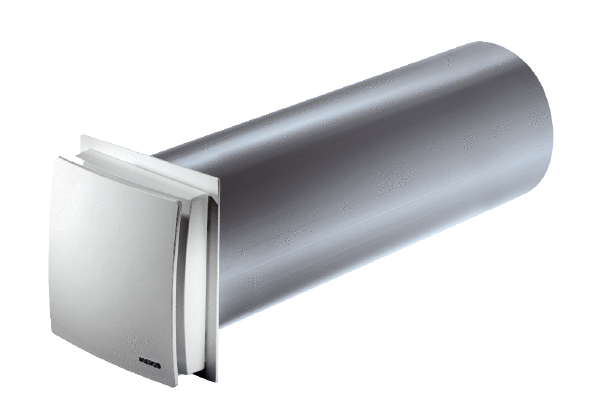 ALD 160 A IM0023168.PNG Комплект дооснащения шумоглушащего прохода наружного воздуха DN 160 для децентрализованной приточной вентиляции жилья с ручной заслонкой
