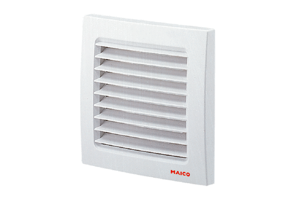 ALD 160 AK IM0023170.PNG Außengitter für ALD 160 A / ALD 160 ZLV 80 dBplus A-Set, Farbe weiß ähnl. RAL 9016, Kunststoff, witterungs-, UV-beständig