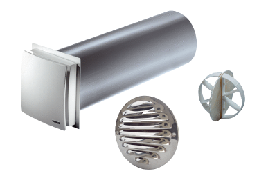DN 160 IM0023192.PNG Sound-insulating DN 160 outside air openings for a draught-free fresh air supply using outside air