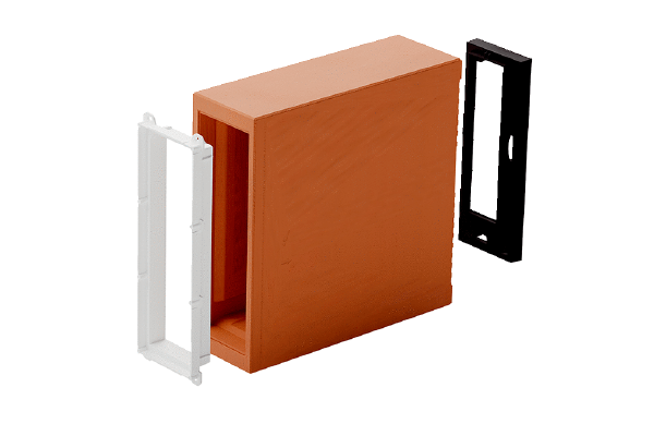 RV 2 VV IM0023371.PNG Вертикальный комплект для предварительного монтажа — необходимая принадлежность для монтажа приборов вентиляции отдельных помещений RV 2 в вертикальном положении