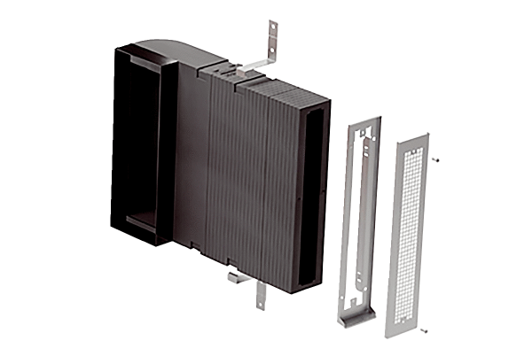 RV 2 VS 90E IM0023513.PNG 90° deflection for RV 2 VS pre-installation set for use in serial renovation work, stainless steel external cover