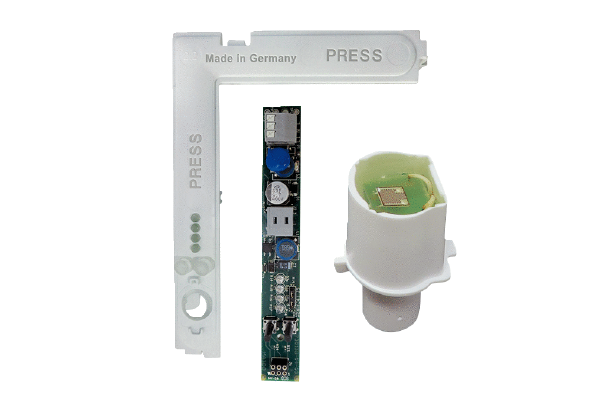 PL SE ABDE ECA 100 ipro F IM0023725.PNG Set of circuit board with electronic cover and sensor as spare part for ECA 100 ipro F/KF  small room fan